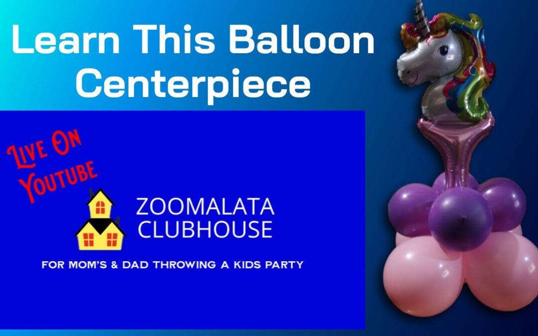 How to make a simple DIY Balloon Centerpiece